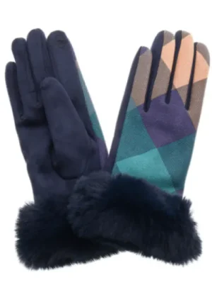 UNTUCKit Gloves, Scarves & Hats*Accessories By Park Lane Faux Fur Trim Gloves