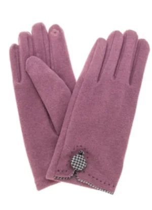 UNTUCKit Gloves, Scarves & Hats*Accessories By Park Lane Houndstooth Button Gloves