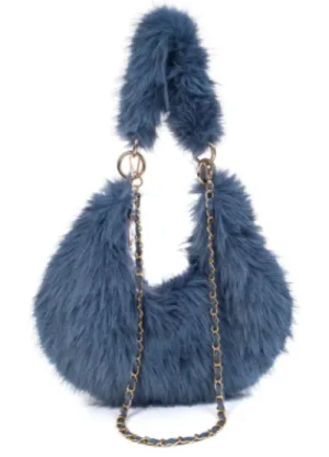 UNTUCKit Bags & Purses*Accessories By Park Lane Patsy Faux Fur Bag