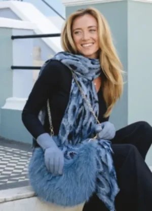 UNTUCKit Bags & Purses*Accessories By Park Lane Patsy Faux Fur Bag