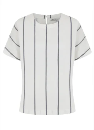 UNTUCKit Tops & Cardigans*Alice Collins Rose Striped Top White