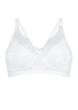 UNTUCKit Pocketed Bras|Bras*Amoena Classic Soft Nancy Bra White