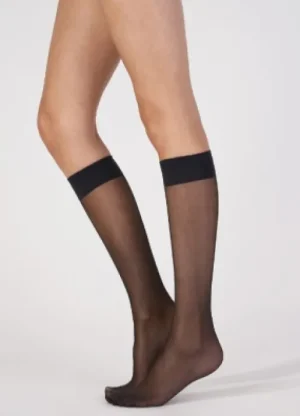 UNTUCKit Hosiery*Aristoc Ultra Shine 10 Denier Knee Highs 3 Pair Pack