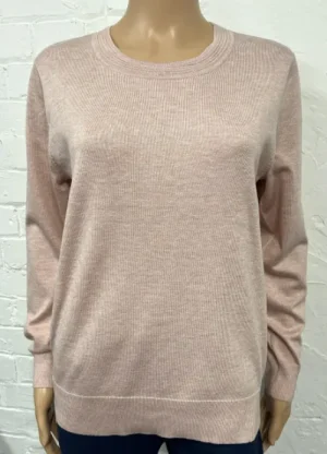 UNTUCKit Tops & Cardigans*Brandtex Classic Round Neckline Jumper Pink