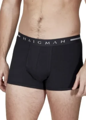 UNTUCKit Underwear*Haigman Cotton Stretch Boxer Short 3-Pack Box Black