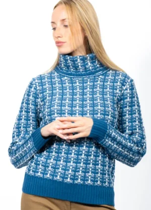 UNTUCKit Tops & Cardigans*Jessica Graaf Rollerneck Jumper Teal
