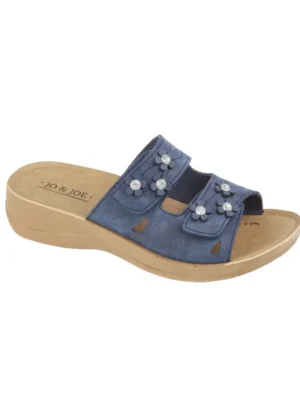 UNTUCKit Shoes & Slippers*Jo & Joe Ladies Freesia Mule Sandal Navy