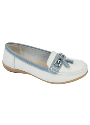 UNTUCKit Shoes & Slippers*Jo & Joe Seafairer Leather Two Tone Loafer White