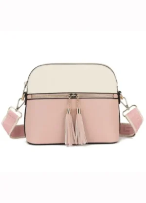 UNTUCKit Bags & Purses*Long & Son Two Tone Handbag With Canvas Strap