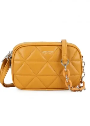 UNTUCKit Bags & Purses*Long And Son Small Quilted Crossbody Bag Brown