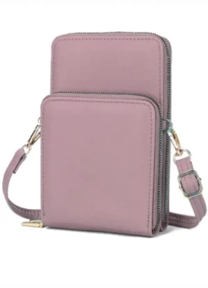 UNTUCKit Bags & Purses*Long And Son Triple Zip Compact Crossbody Bag