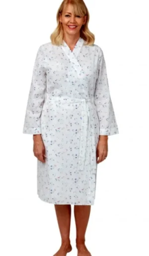 UNTUCKit Housecoats*Marlon Bella Cotton Kimono Wrap