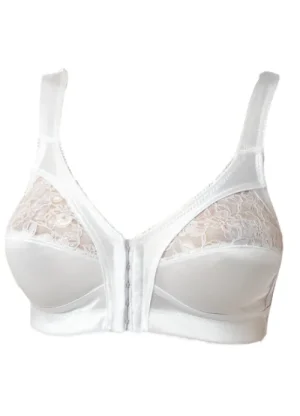 UNTUCKit Front Fastening Bras|Bras*Marlon Classic Soft Cup Front Fastening Bra White
