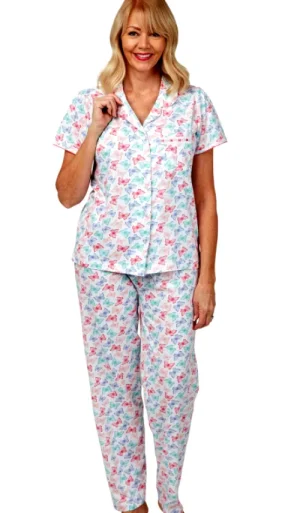 UNTUCKit Pyjamas*Marlon Mable Print Classic Pyjama Pink