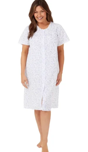UNTUCKit Nightdresses*Marlon Swirl Leaf 40 Blue