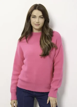 UNTUCKit Tops & Cardigans*Mudflower Fluffy Yarn Jumper Magenta