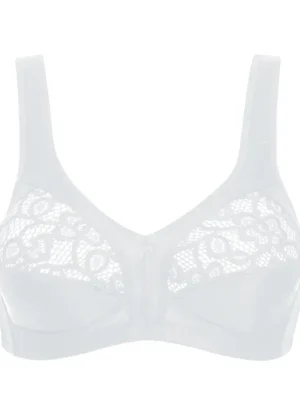 UNTUCKit Bras*Naturana Wide Strap Bra White