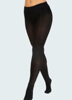 UNTUCKit Hosiery*Palm Bamboo Mix Opaque Tights Black