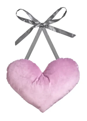 UNTUCKit Pocketed Bras|Front Fastening Bras*Post-Surgery Comfort Heart Tie Cushion Dusky Pink