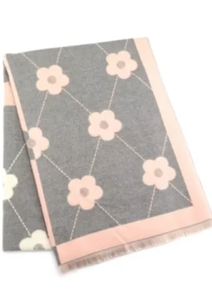 UNTUCKit Gloves, Scarves & Hats*Pure Fashions Block Flowers Scarf