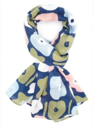 UNTUCKit Gloves, Scarves & Hats*Pure Fashions Modern Flower Print Scarf