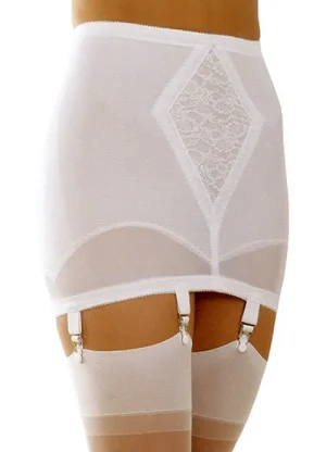 UNTUCKit Corsetry*Rago Open Girdle White