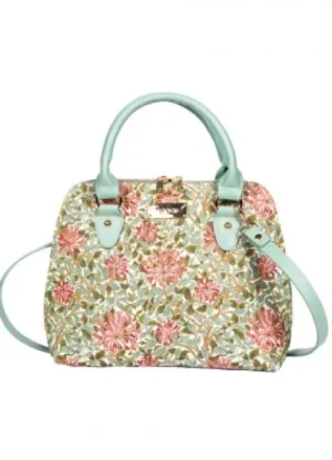 UNTUCKit Bags & Purses*Signare Tapestry Convertible Bag Light Blue