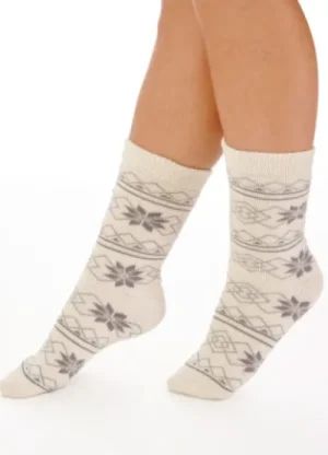 UNTUCKit Socks*Slenderella Snowflake 2 Pack Leisure Socks Multi