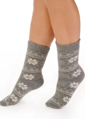 UNTUCKit Socks*Slenderella Snowflake 2 Pack Leisure Socks Multi