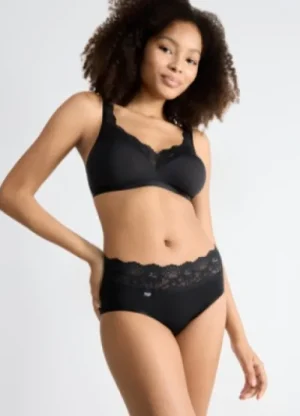 UNTUCKit Briefs*Sloggi Romance Midi Brief Black