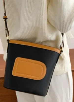 UNTUCKit Bags & Purses*Superbia Double Strap And Tan Bag Black