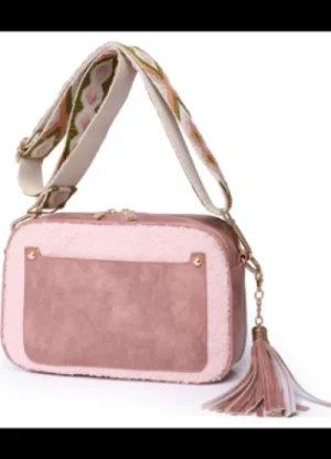 UNTUCKit Bags & Purses*Superbia Italy Faux Fur Pu Camera Cross Body Bag