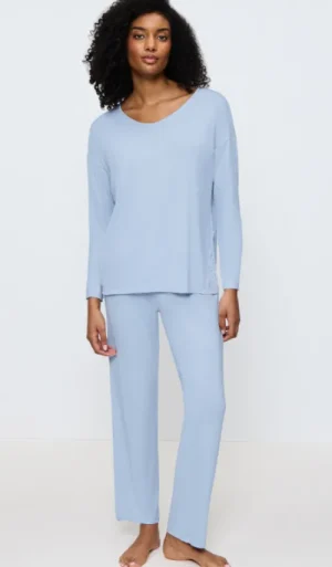 UNTUCKit Pyjamas*Triumph Timeless Sensuality Pyjama Set Blue