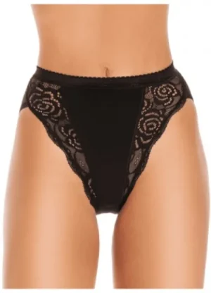 UNTUCKit Briefs*Wysteria Lane Boxed 3 Pair Pack Of Lace High Leg Briefs